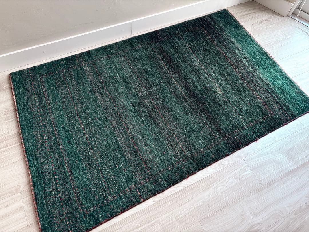 GABBEH ギャッベラグ 153×96cm 手織り 草木染 希少カラー GABBEH ギャッベラグ 153×96cm 手織り 草木染 希少カラー GABBEH