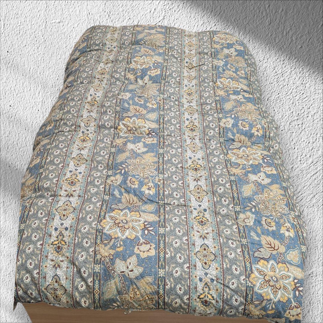 羽毛布団　フランス産マザーホワイトダウン93% 1.3kg　2層キルト　京都金桝