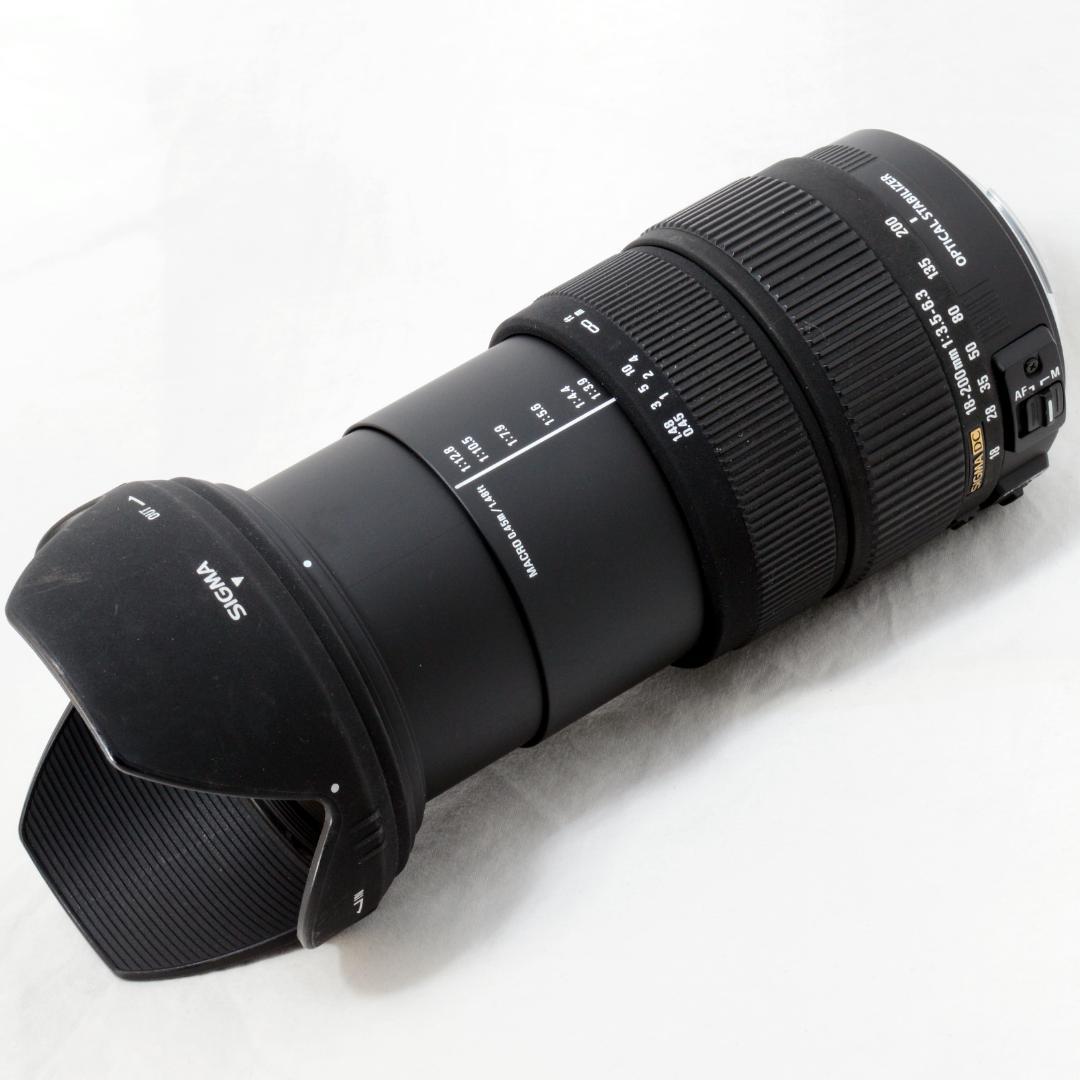 ⭐️良品⭐️SIGMA 18-200mm F3.5-6.3 DC OS キャノン