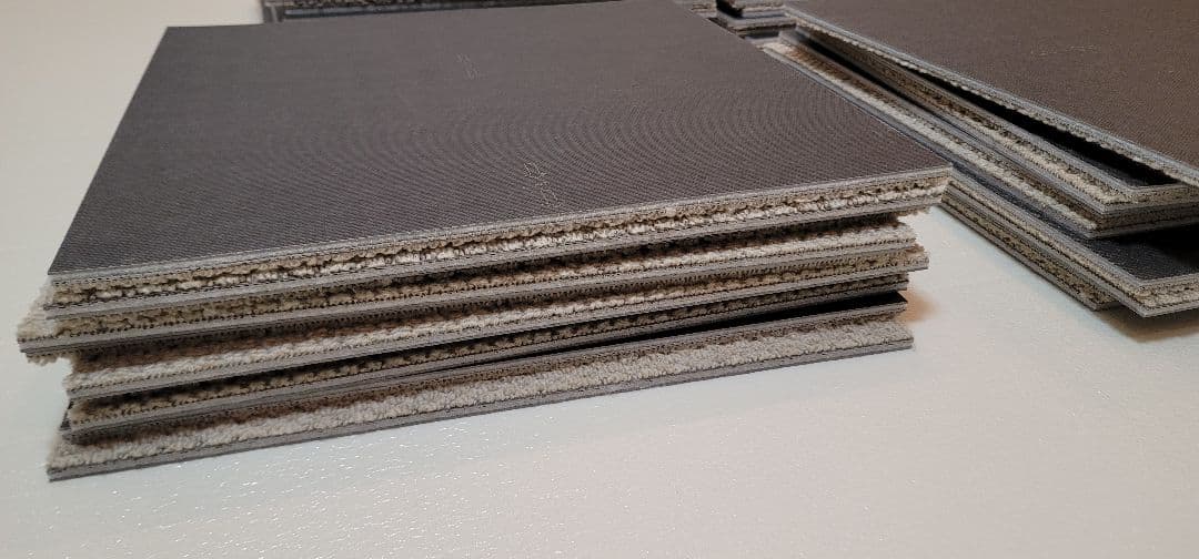 かねこ 静床ライトシープホワイト 10枚 ④ 防音タイルカーペット「静床ライト」10枚セット販売(50cm×50cm) | 家具