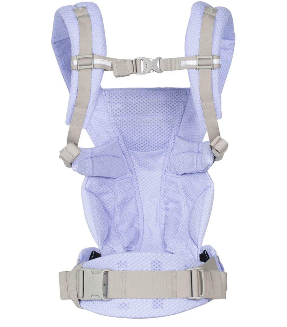 エルゴベビー メッシュ抱っこ紐 ブルーラベンダー試着のみ希少カラー