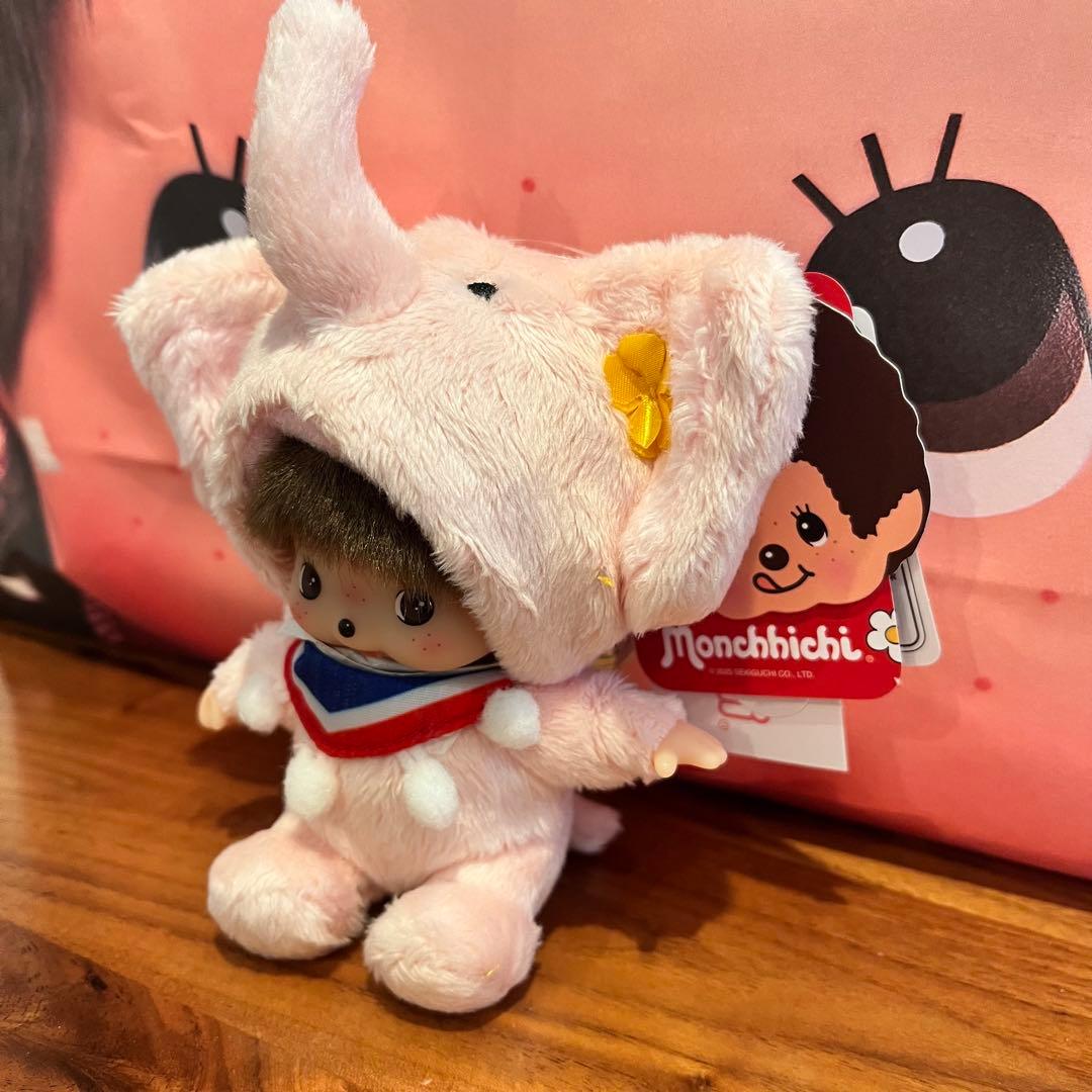 モンチッチ タイ限定 ベビチッチ ゾウ ピンク - メルカリ