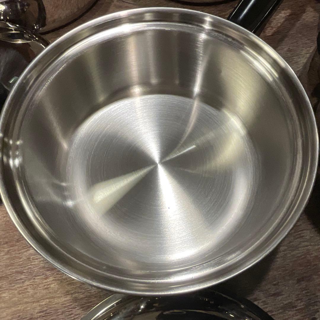 未使用！テンプトーン TEMP-TONE サーモコア ステンレス 片手鍋 無水鍋