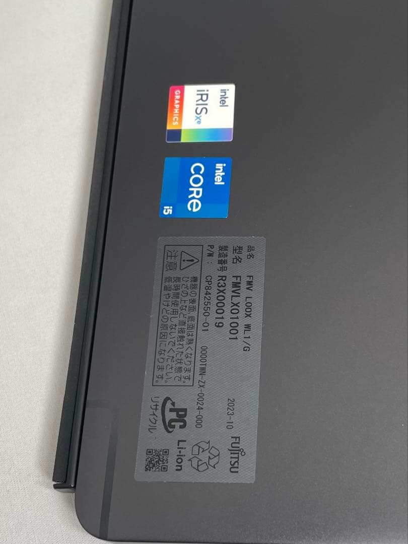 FMVL LOOK WL1/G 12世代i5-1230U 16GB 256GB - メルカリ