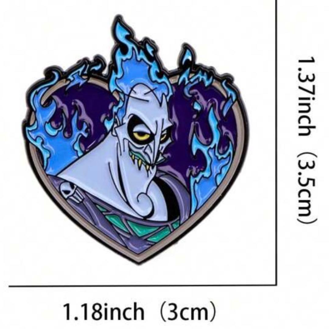 ディズニー ヘラクレス ヴィランズ ハデス ピンバッジ ピンズ バッジ