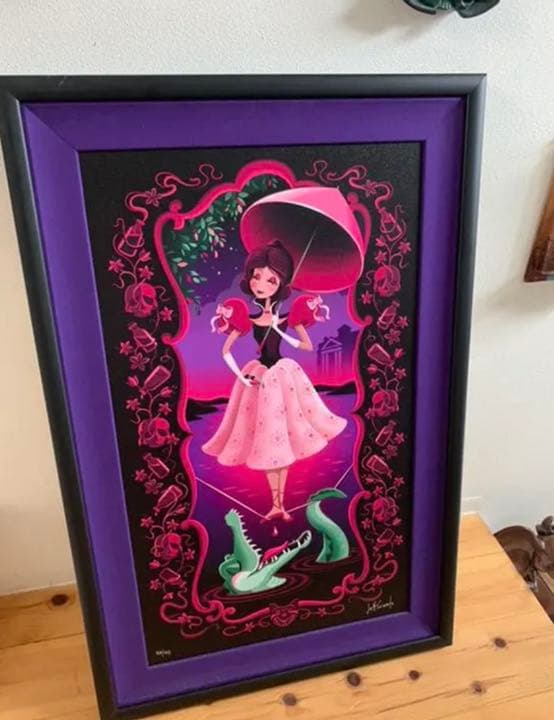 ホーンテッドマンション 絵 アート ディズニー レア 限定