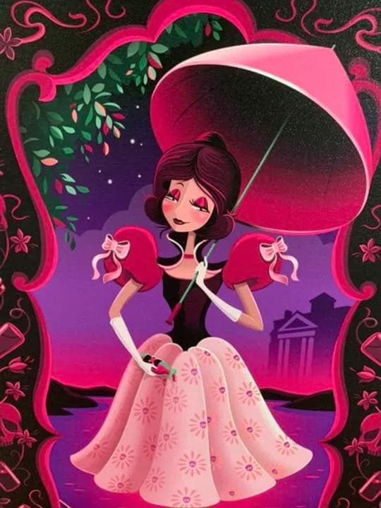 ホーンテッドマンション 絵 アート ディズニー レア 限定