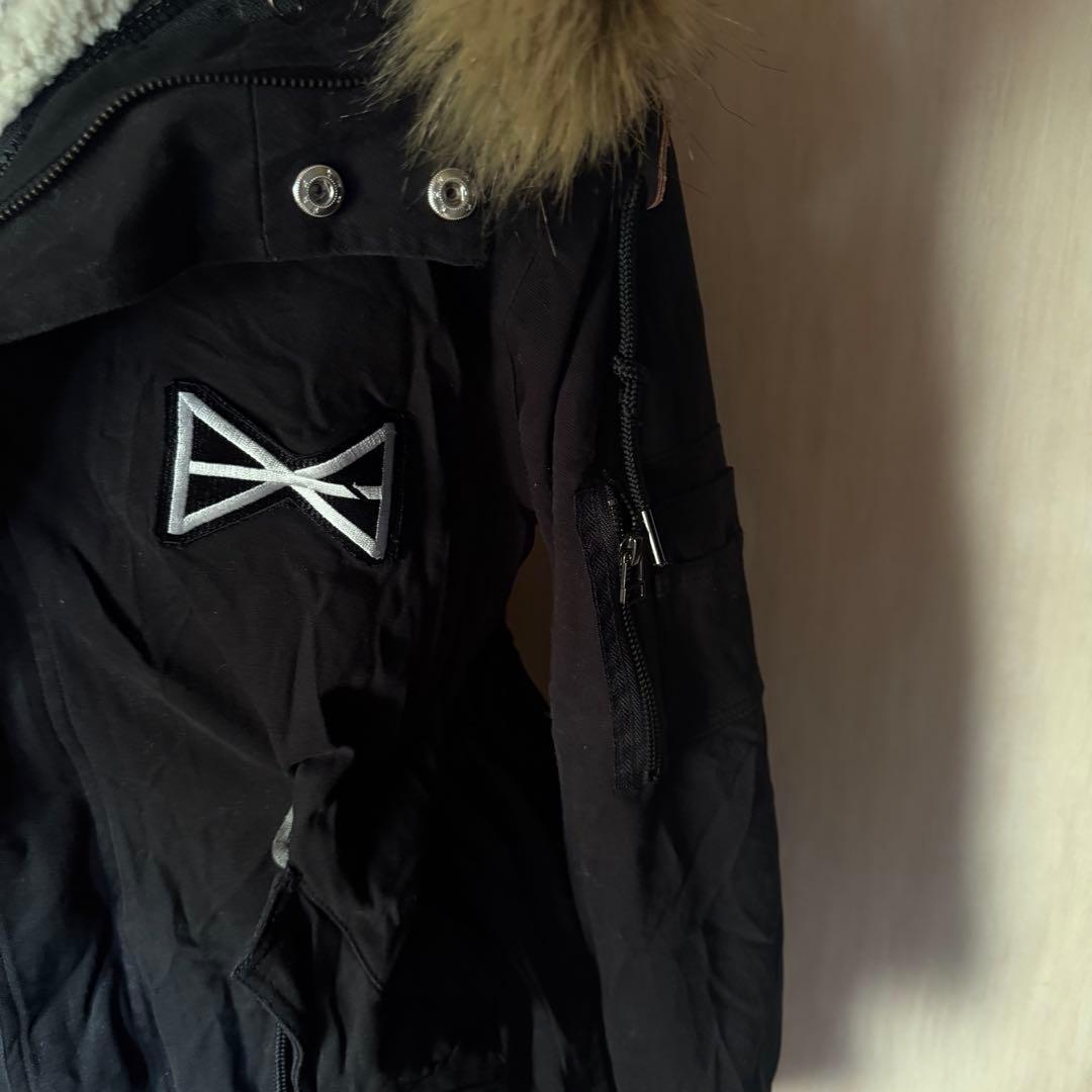 y2k 00s archive ギミック モッズコート 平成ギャル グランジ 黒