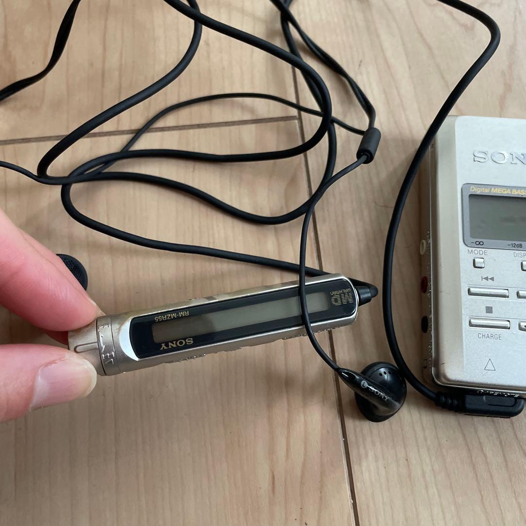 SONY MDウォークマン MZ-R55 デジタル録音対応 ジャンク - メルカリ
