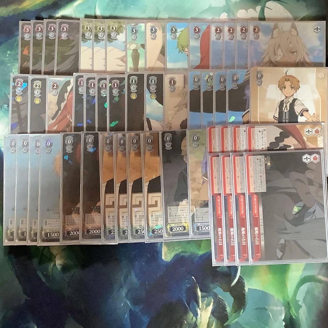 ヴァイスシュヴァルツ 無職転生 8電源 デッキ - メルカリ