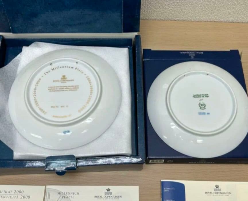 金*時様 ロイヤルコペンハーゲン イヤープレート 21枚 1987〜2006