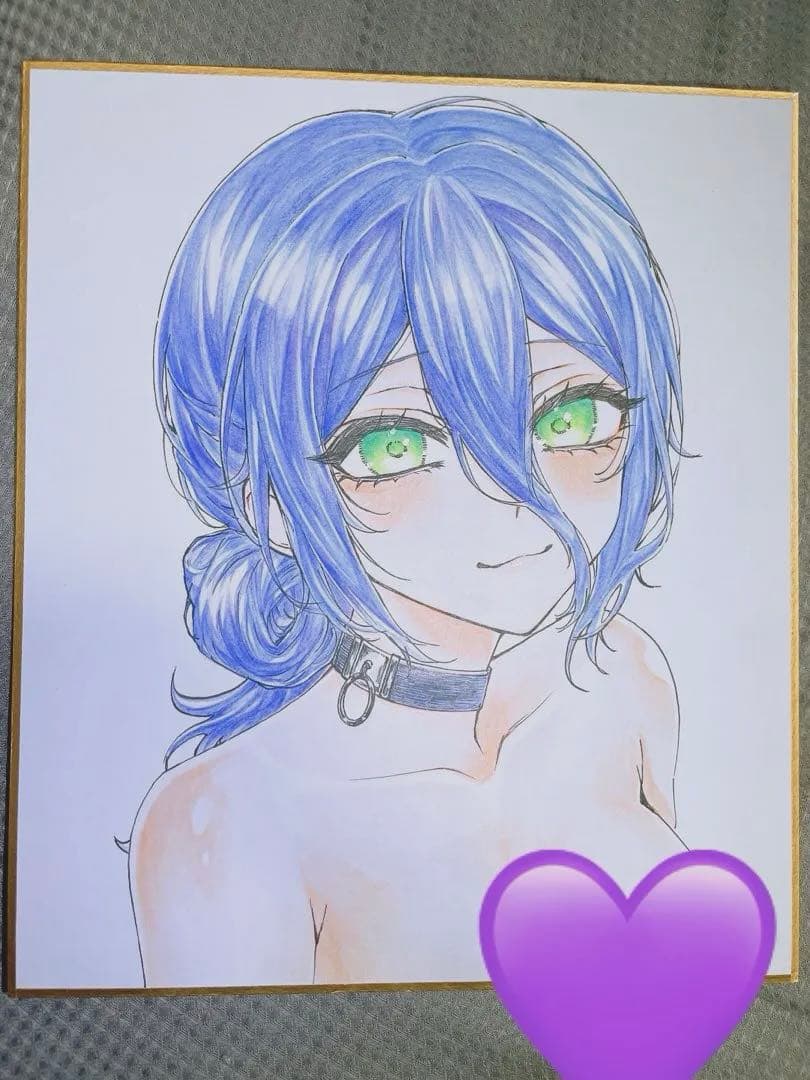 手描きイラスト ファンアート チェンソーマン レゼ アナログ コピック