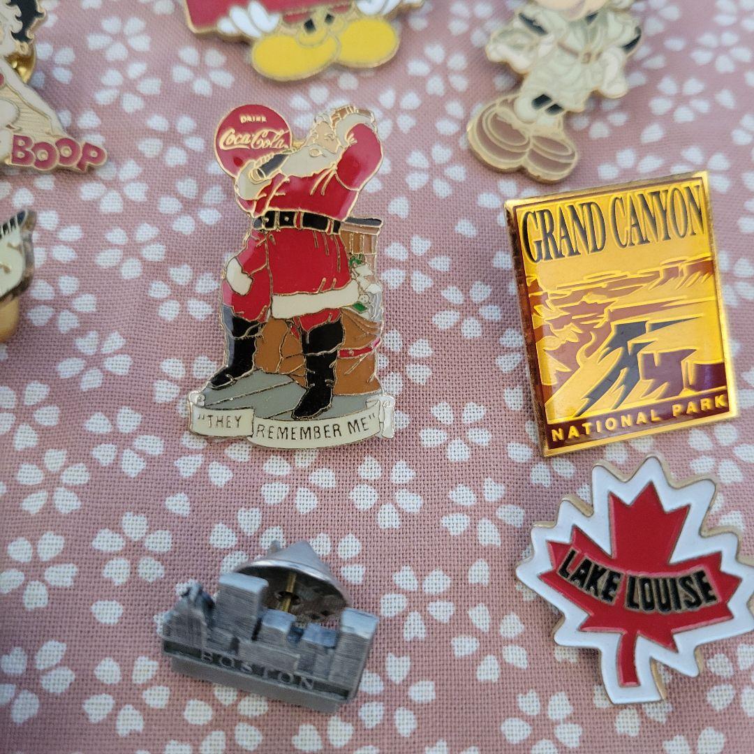 アメリカ ピンバッジ ヴィンテージ 15個セット コカ・コーラ等 - メルカリ