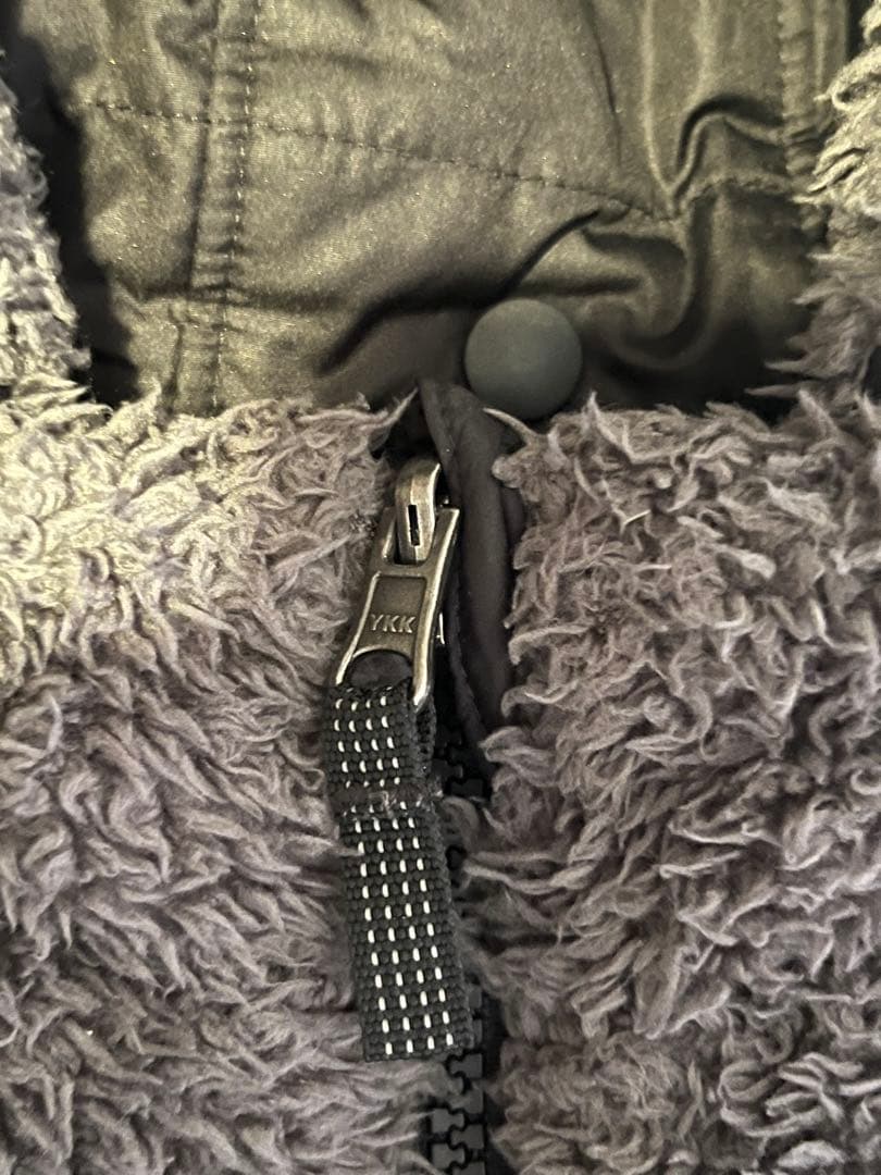 Patagonia フリースダウンジャケット リバーシブル ボア フード着脱 S