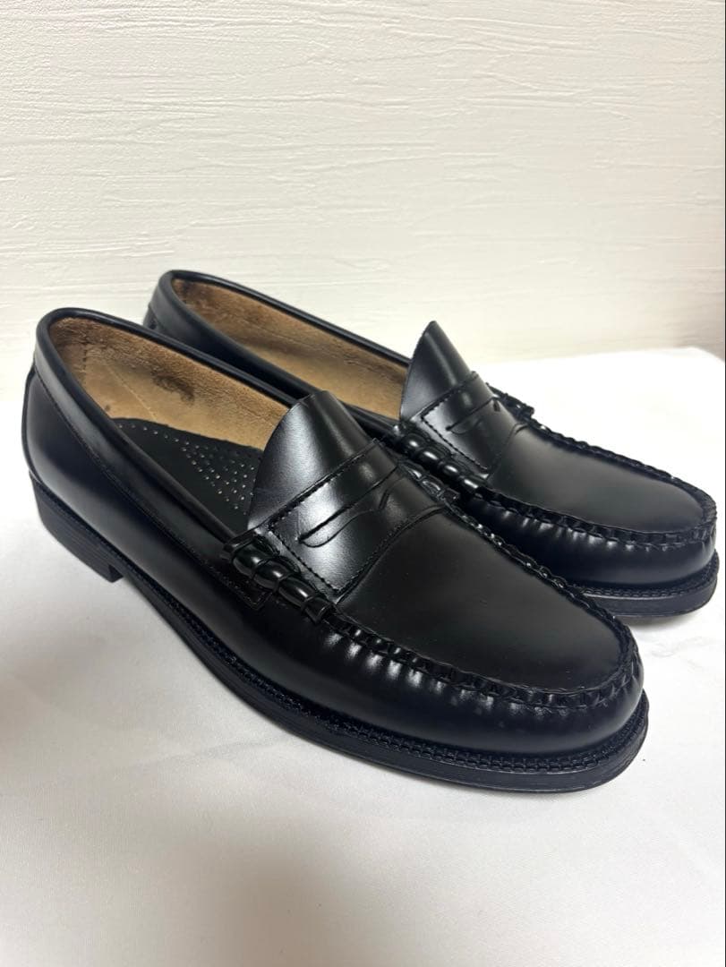 【美品】G.H.BASS　LARSON　11711D　BLACK