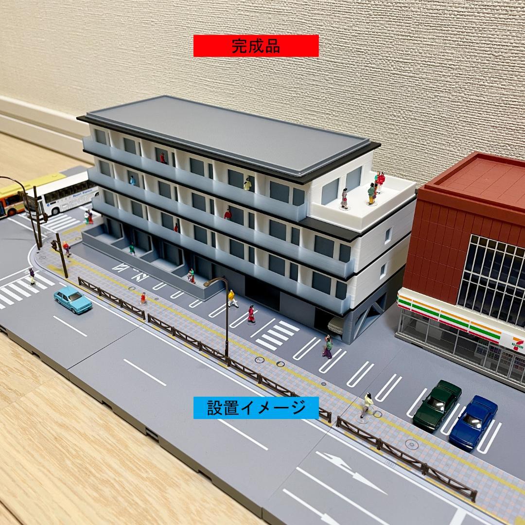 Nゲージ 都市型マンションC ストラクチャー（完成品）模型 - メルカリ