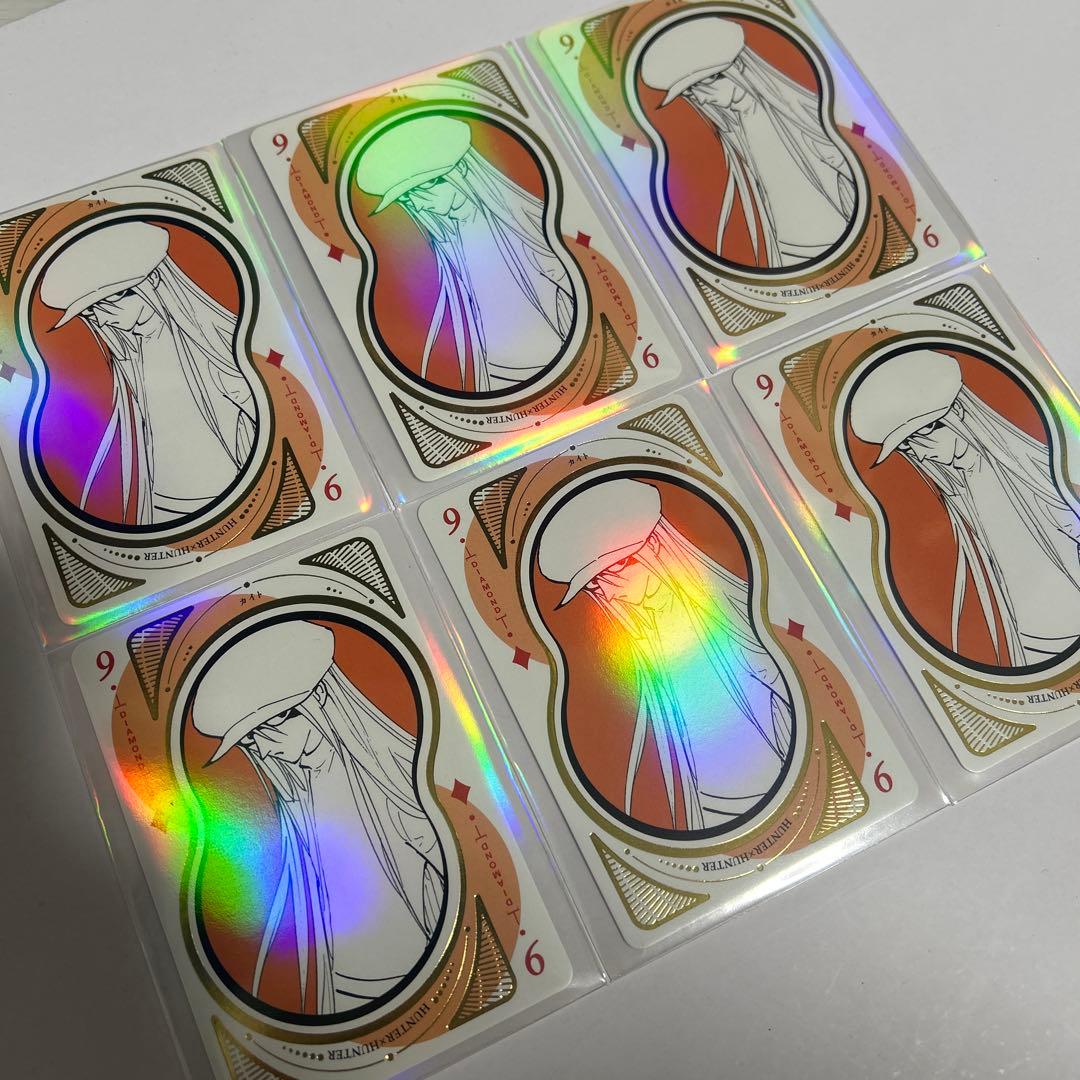 ハンターハンター h×h HUNTER × HUNTER カイト トランプ 6枚 - メルカリ