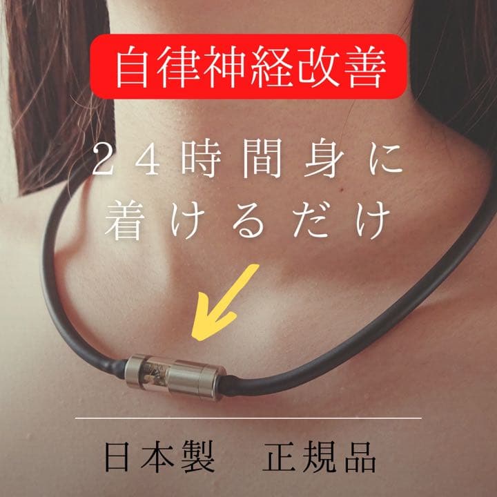 自律神経を整えるネックレス【アースライン フリークレス】 - メルカリ