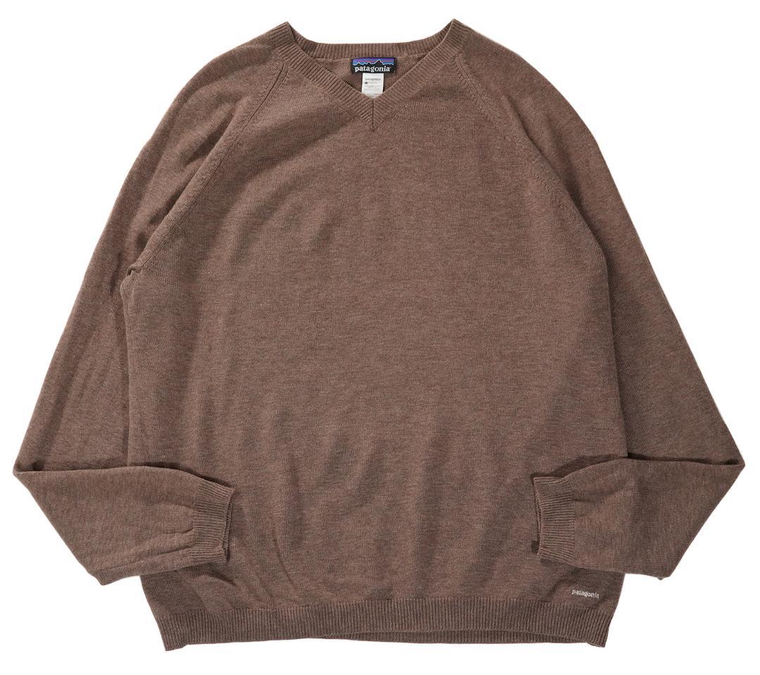 11AW Patagonia カシミヤ混 ウール Vネック ニット セーター L - メルカリ