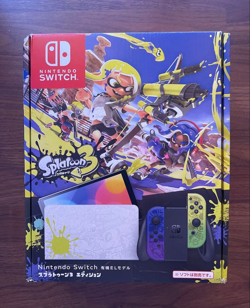 【Nintendo Switch スプラトゥーン3エディション 有機ELモデル】 Amazon.co.jp: Nintendo Switch(有機ELモデル) スプラトゥーン3
