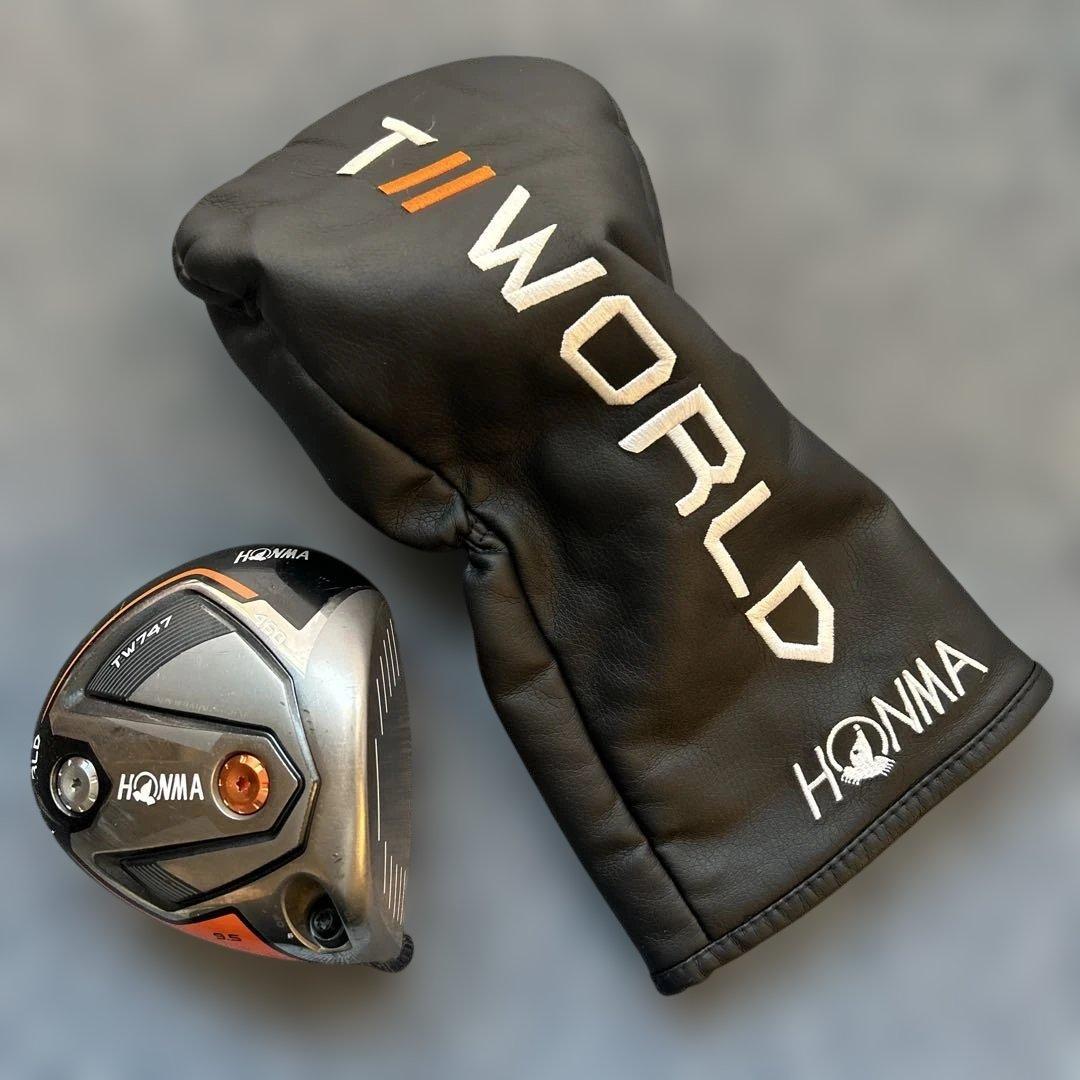 ホンマ》HONMA T//WORLD TW747ドライバーヘッド＋ヘッドカバー - メルカリ