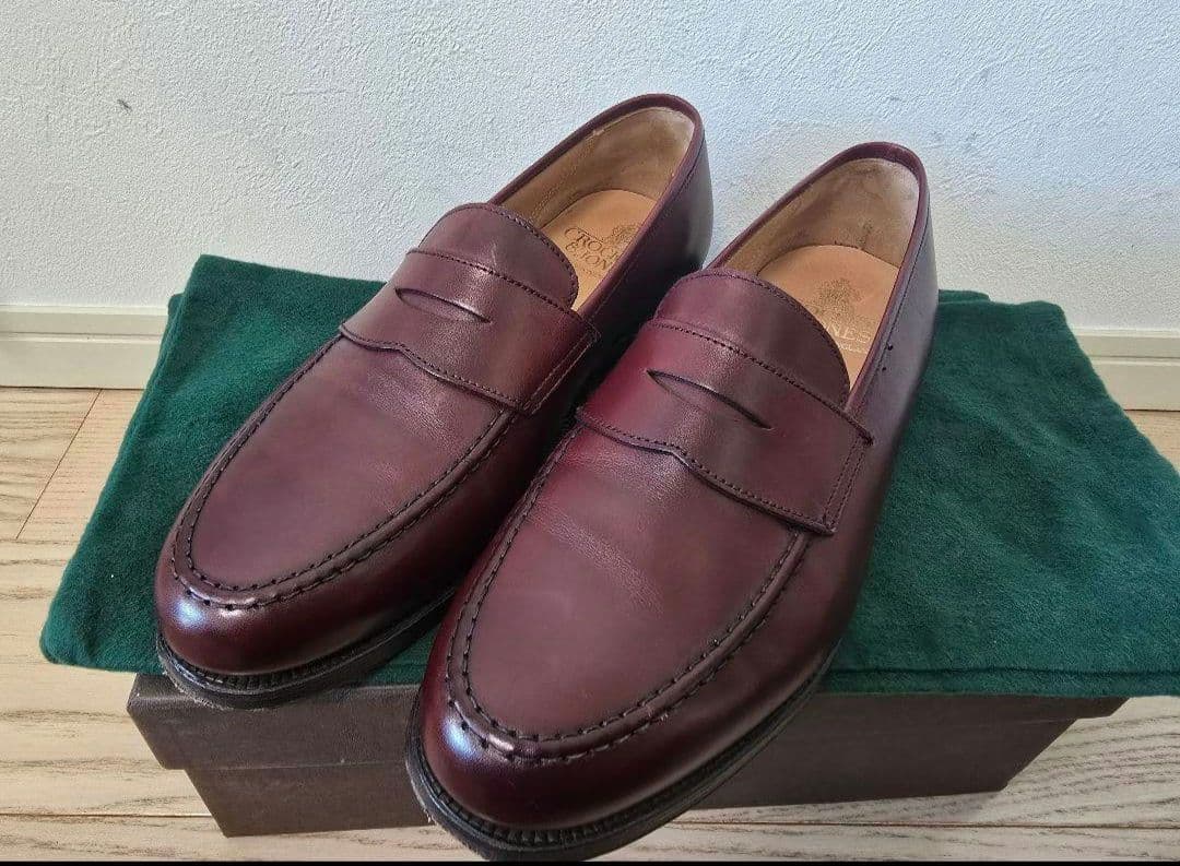 【専用品】※着用4回　Crockett&Jones　BOSTON　8.5E