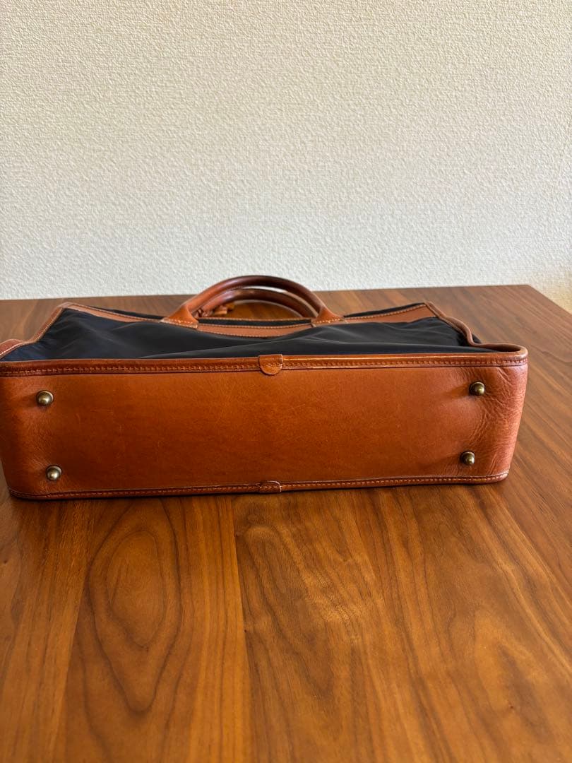 フェリージ ビジネスバッグ 1731/DS ナイロン バケッタレザー 牛革