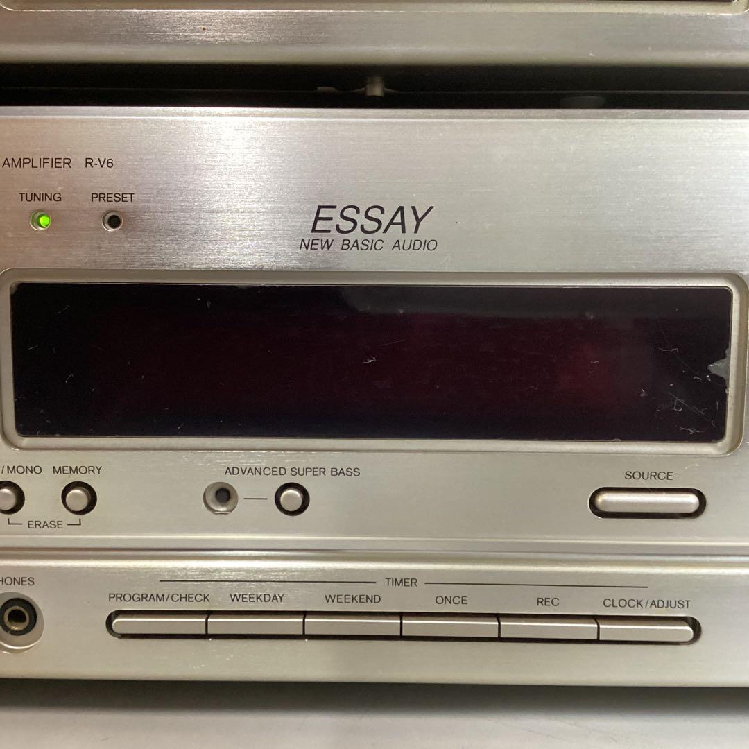 Onkyo オンキョー Essay コンポ スピーカー付き - メルカリ