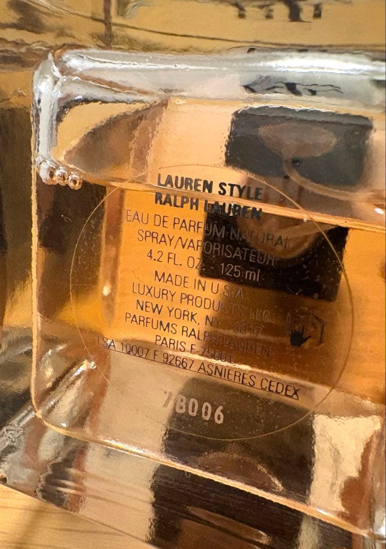 ラルフローレン ローレンスタイル オードパルファム 125ml廃盤希少
