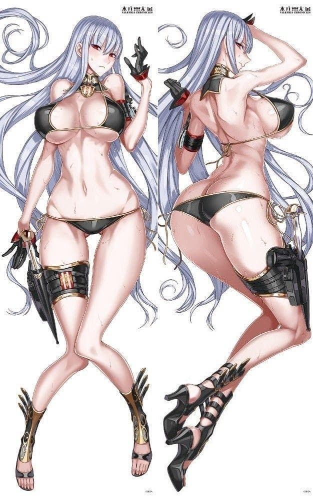 【本庄雷太展】戦場のヴァルキュリア　超ロングクリアポスターセット セルベリア キャラクターイラストを収めた図録も販売！ 「戦場のヴァルキュリア展