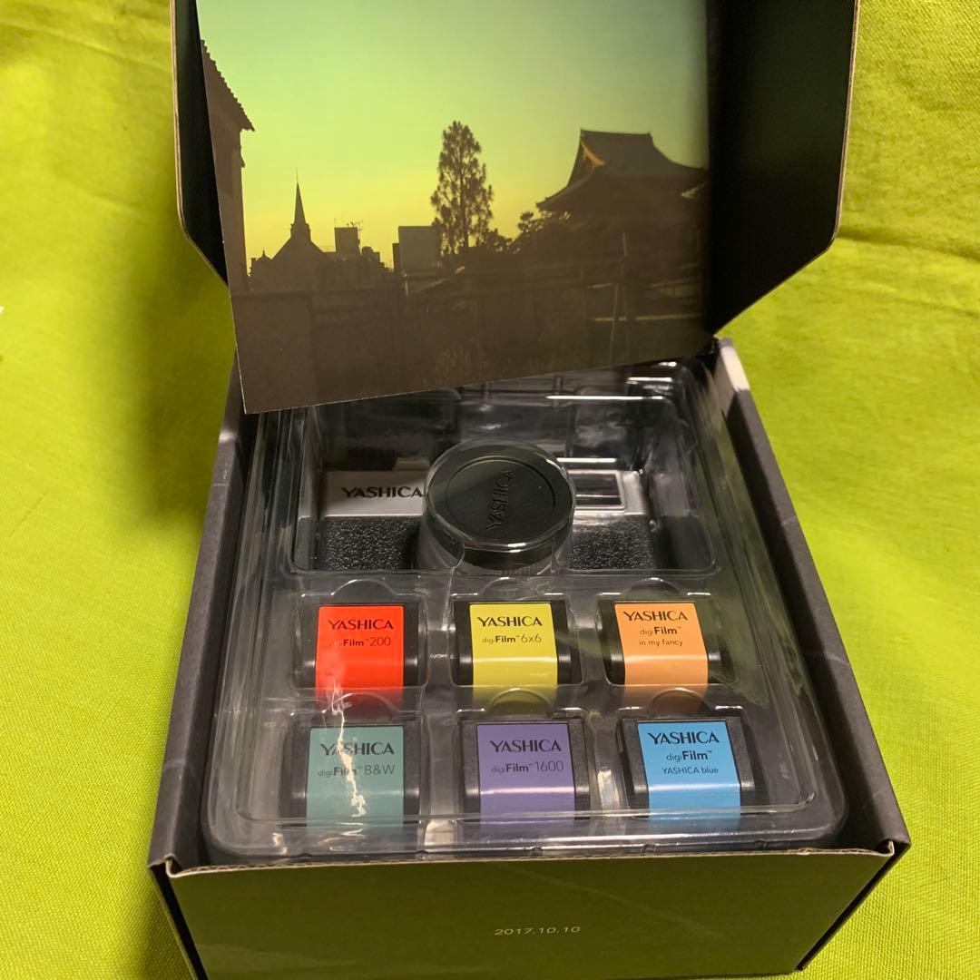 ⭕️YASHICA degi Film Camera Y35トイカメラ YASHICA DigiFilm Camera Y35 full set with 6 digiFilm Japan | eBay
