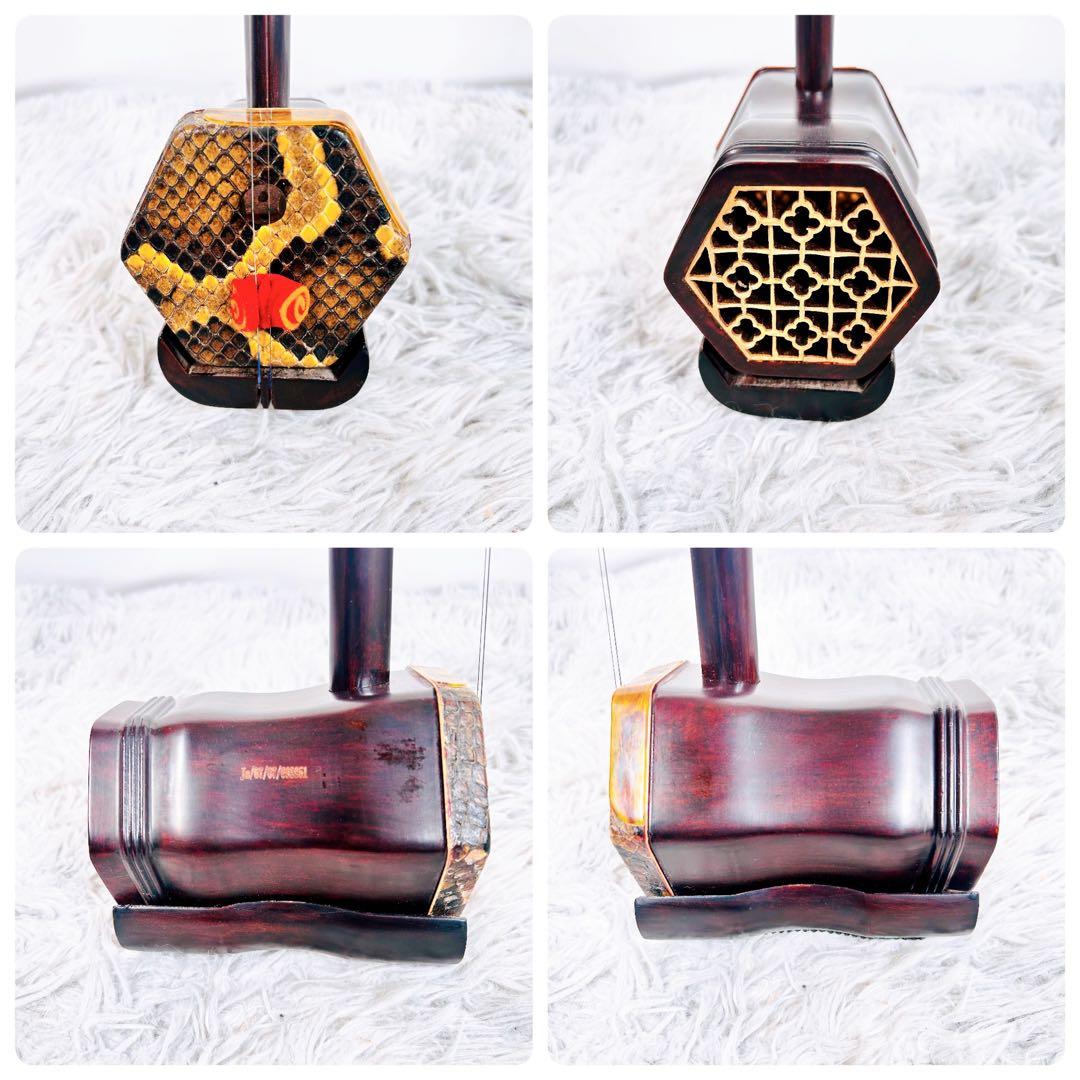 二胡 ニコ 名師堂 紅木 中国 民謡 中國 楽器 - メルカリ