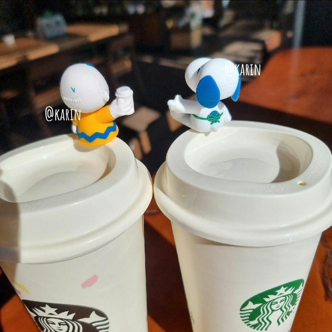 ベトナムスタバ ☆ SNOOPY ドリンクホールキャップ セット - メルカリ