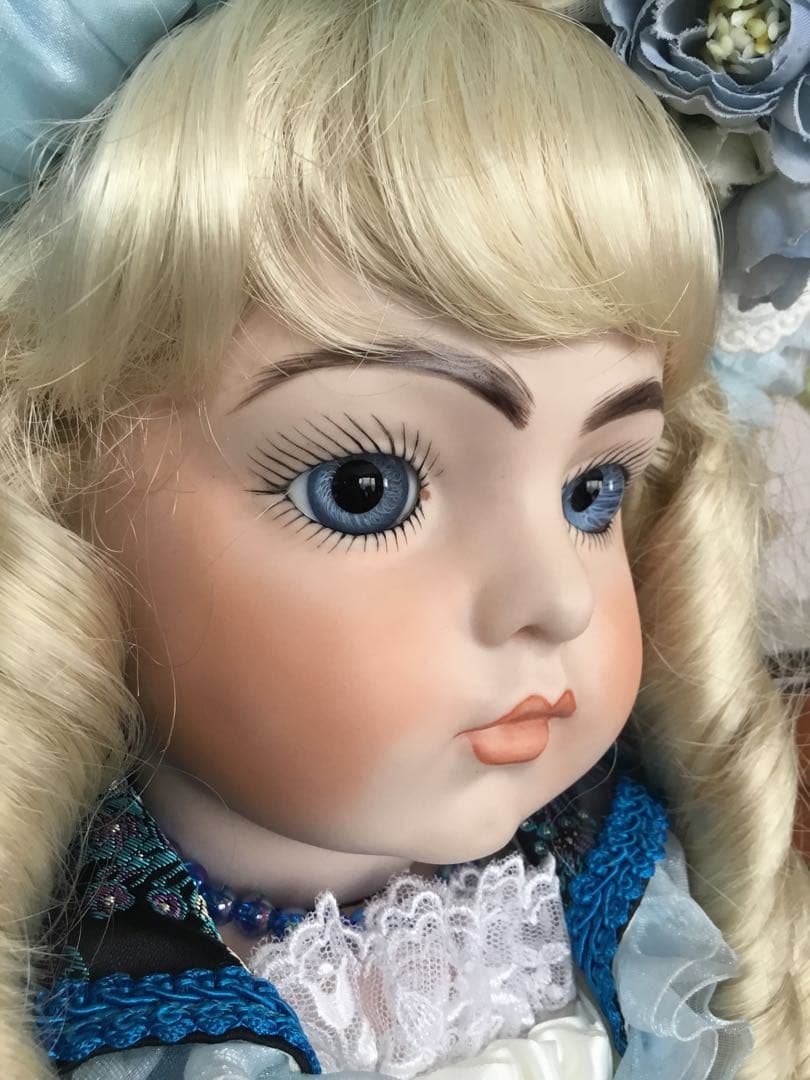 ビスクドール️『冬麗ふゆうらら』碧空のBru Jne️リプロ-最新・限定