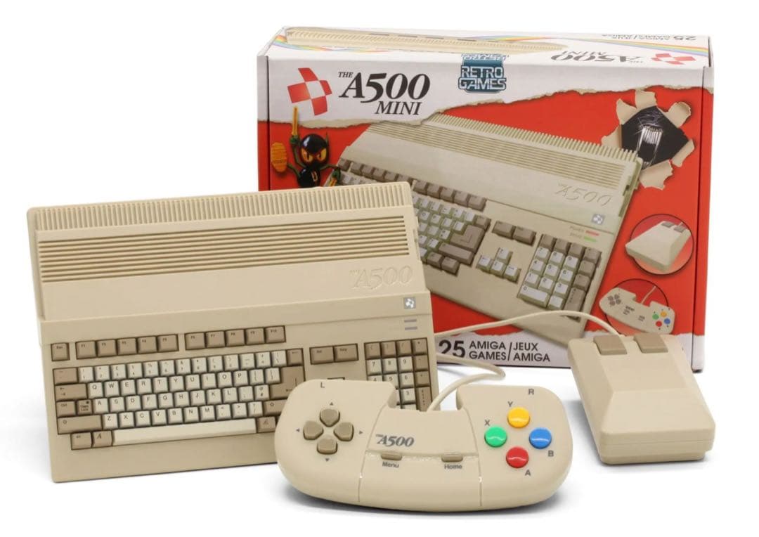 The A500 mini アミガ500ミニ Amiga Amazon.co.jp: The A500 Mini : パソコン・周辺機器