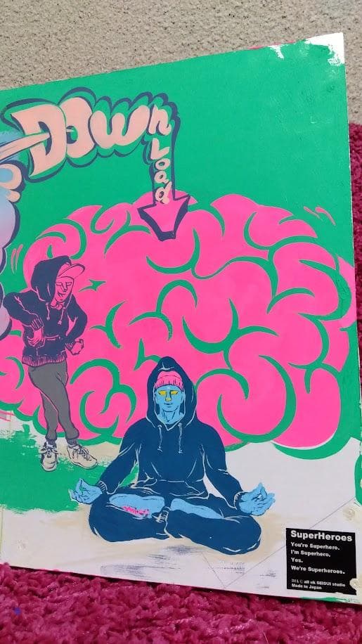 ストリートアート 原画 インテリア SEISUI