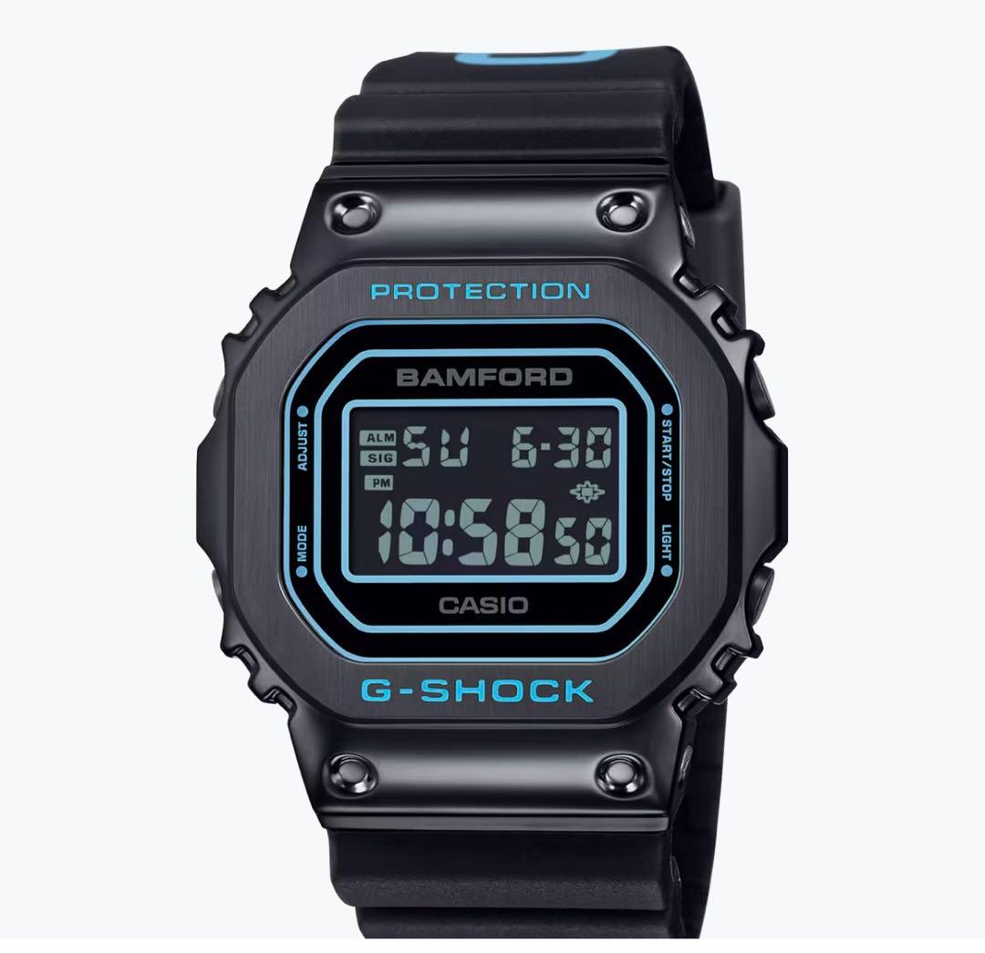 時計 G-SHOCK GM-5600BWD-1JR BAMFORD GM5600BWD-1 | G-SHOCK DIGITAL Black | CASIO