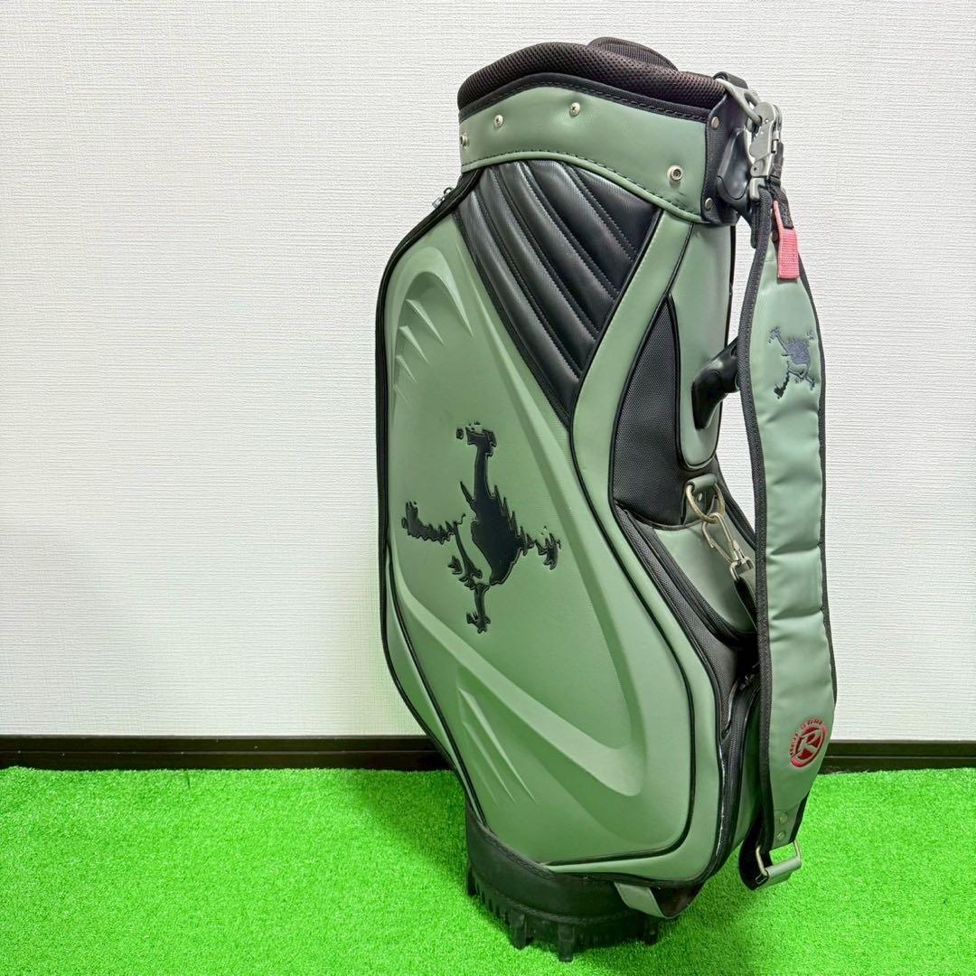【高額モデル】オークリー スカルコレクション 5分割　キャディバッグ　サイン付 高額モデル】オークリー スカルコレクション 5分割 キャディバッグ