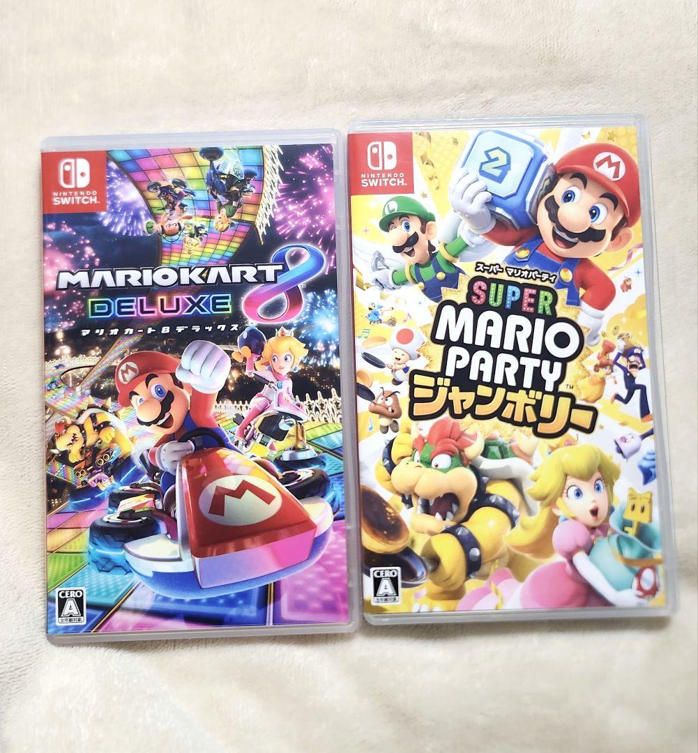 Switch　スーパーマリオパーティ ジャンボリー　マリオカート8　デラックス Switch スーパーマリオパーティ ジャンボリー マリオカート8