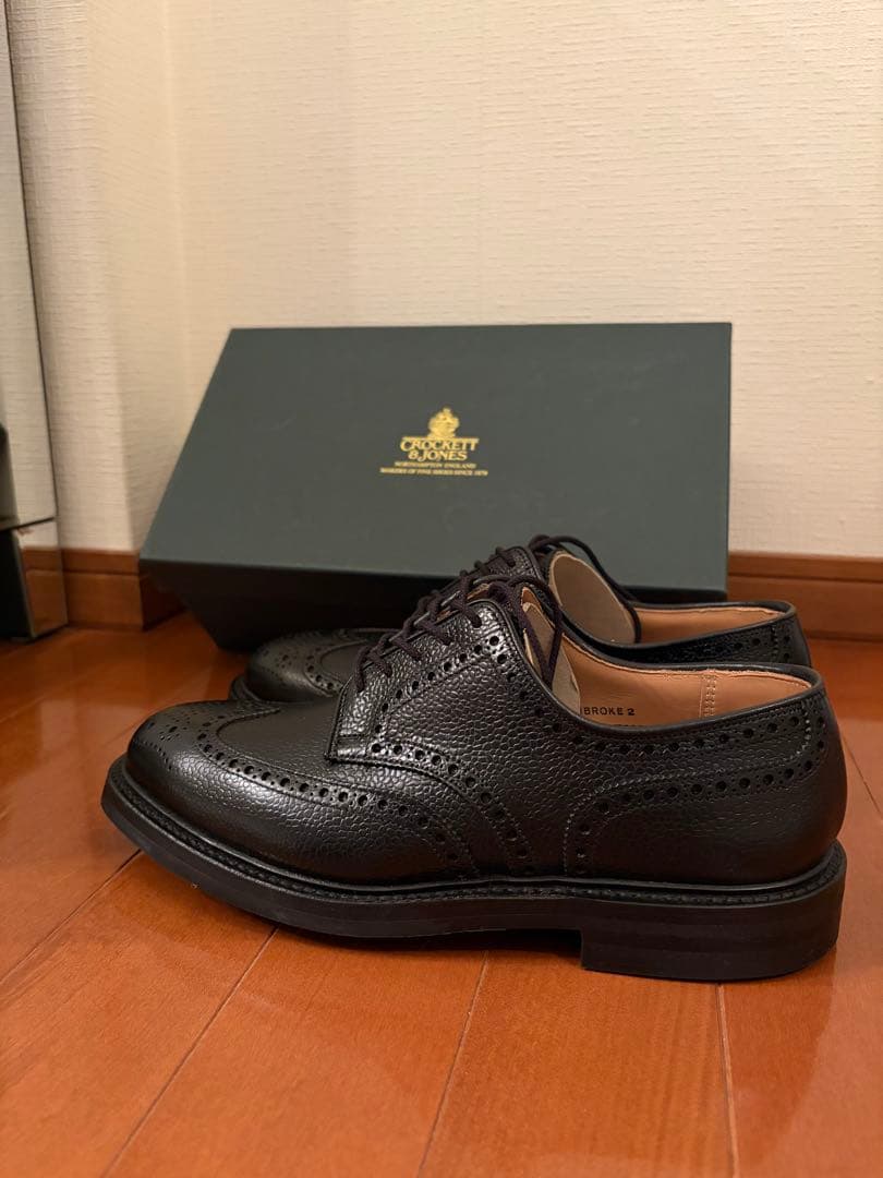 24h限定！新品Crockett & Jones Pembroke 2 黒 6E - メルカリ