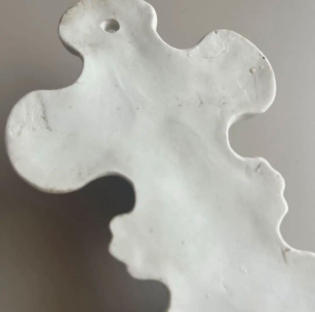 フランスアンティーク ♧ 十字架の聖水盤 16.3cm