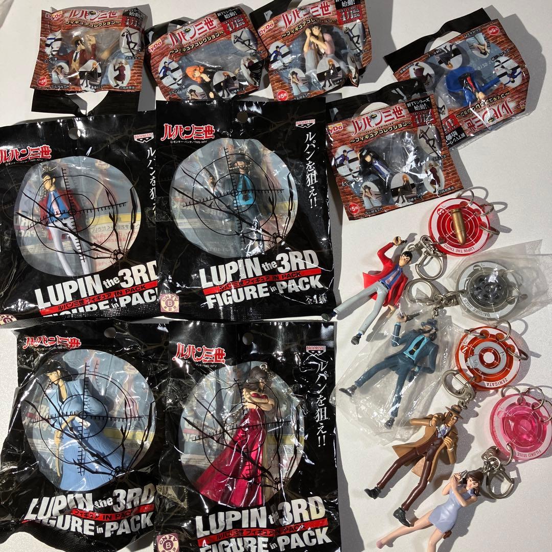 ルパン三世 グッズ フィギュア キーホルダー ルパン 次元大介 五ヱ門