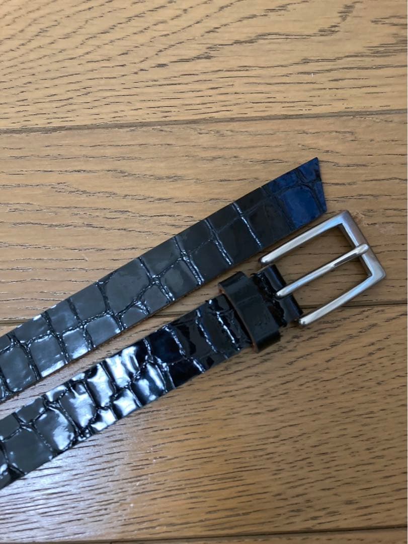 人気 商品 通販ファッション - JUNYA WATANABE パテントレザーベルト