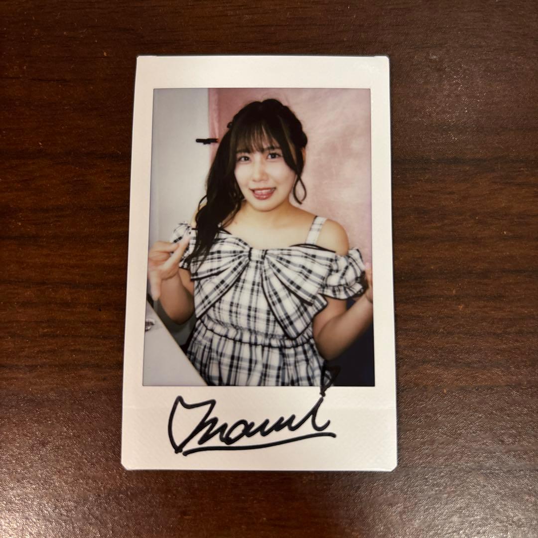 七海那美 写真集 スノーフレーク 直筆サイン入りチェキ - メルカリ