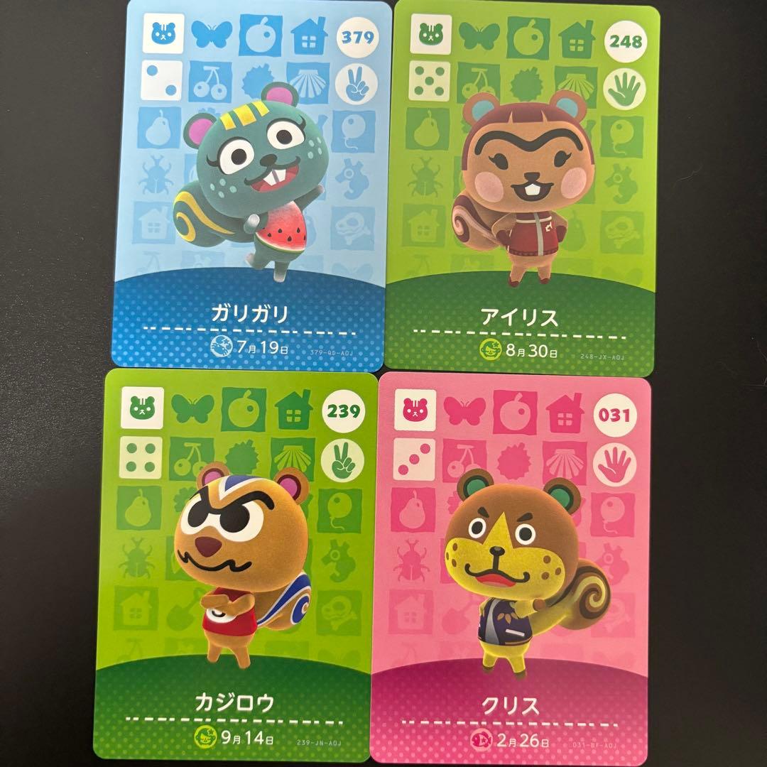 りすセット amiibo あつ森 どうぶつの森 - メルカリ