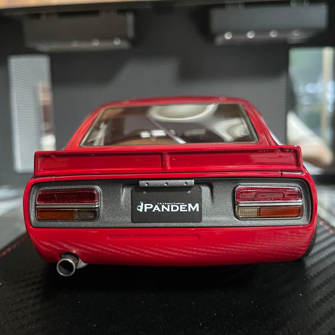 新品未展示品イグニッションモデル 1/18 パンデムS30 Zレッド