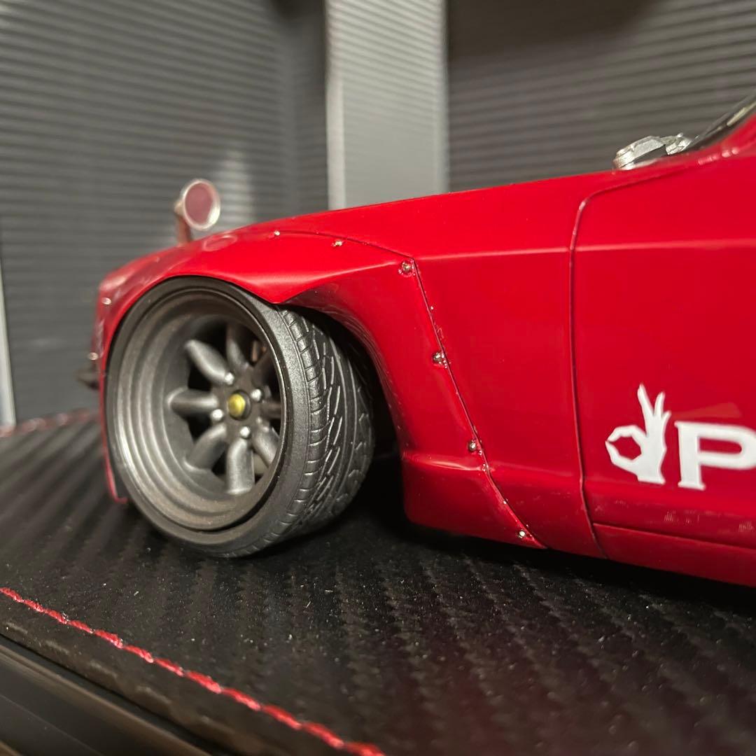 新品未展示品イグニッションモデル 1/18 パンデムS30 Zレッド