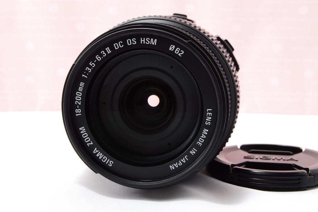 〓広角から望遠まで〓シグマ 18-200mm F3.5-6.3 II キヤノン用