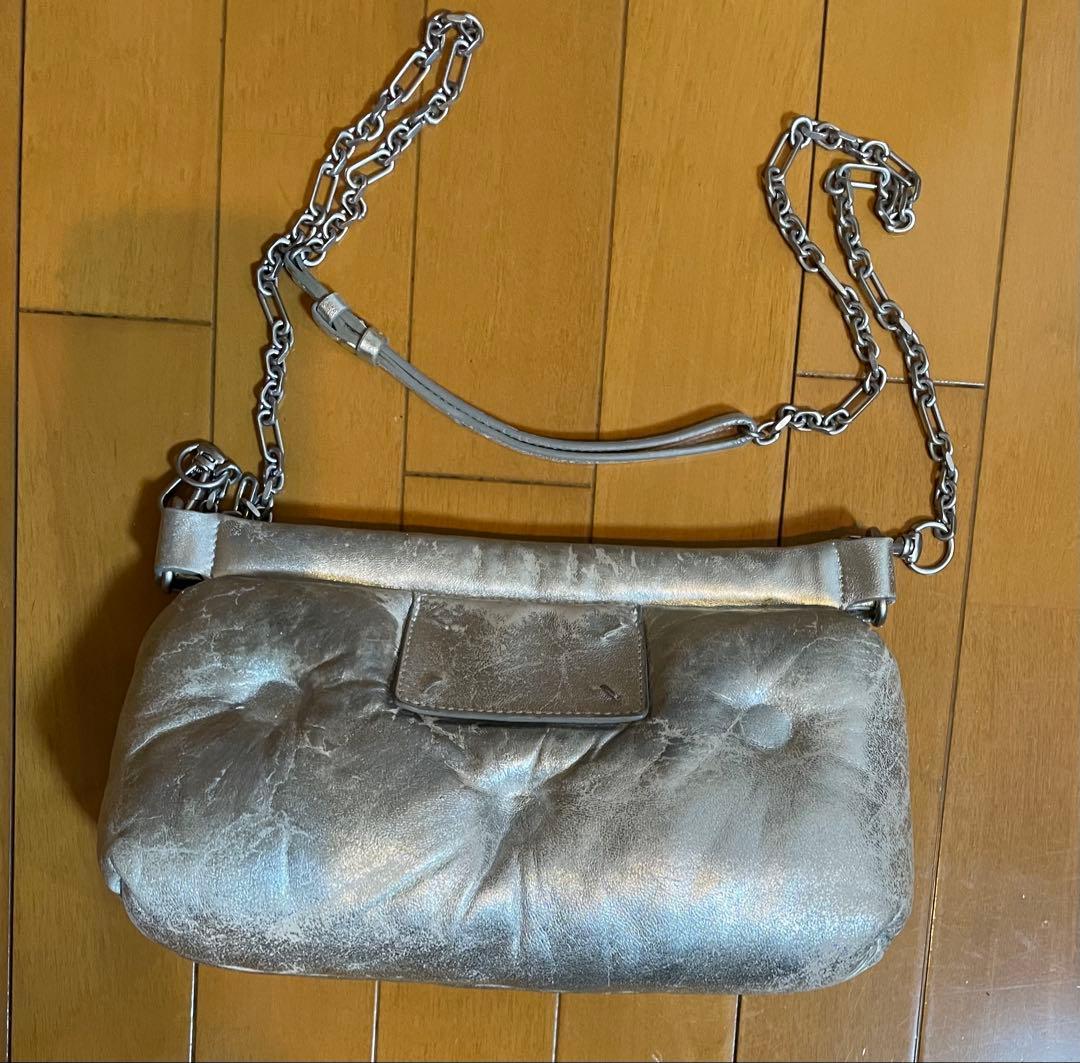 メゾンマルジェラ バッグ グラムスラム 状態不良 ジャンク 表面剥がれ