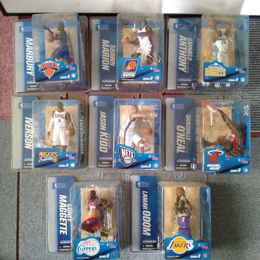 NBA　マクファーレン　シリーズ　8　　8体セット　コンプリート 2026年最新】マクファーレン nbaの人気アイテム - メルカリ